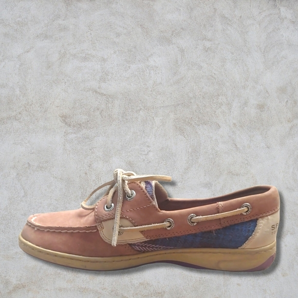 SPERRY TOPSIDER PURPLE PLAID US 7F - Picture 9 of 10